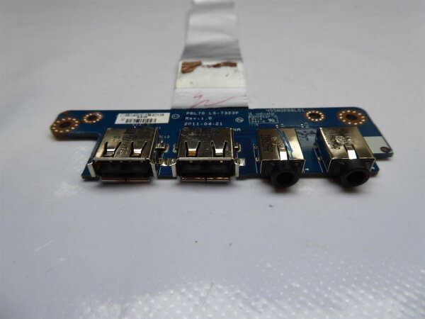 ASUS K73B Audio Sound Board mit Kabel LS-7323P #3807