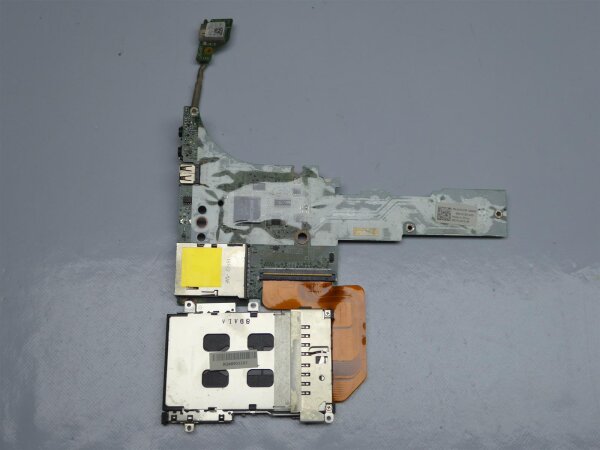 Dell Precision M6400 Audio USB SD PCMCIA Board 0W215F #3849