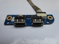 Packard Bell LJ71 Dual USB Board mit Kabel LS-5022P #3855