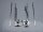 Toshiba Tecra S4 Displayscharniere Hinges L+R #3866