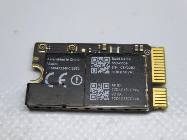 Apple MacBook Air 13 A1466 WLAN Bluetooth Airport Karte Mid 2012 653-0009 #3074
