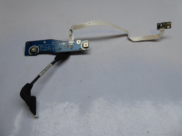 Dell Precision M90 Powerbutton LED Board mit Kabel LS-2881P #3917