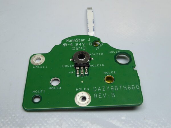 Acer Aspire 8942 Serie Drehschalter Board DAZY9BTH8B0 #3943