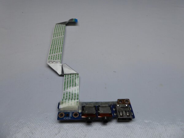 HP Envy SleekBook 6-1000 Serie Audio Sound Board mit Kabel LS-8661P #3947