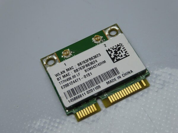 Sony Vaio SVF152A29M WLAN Karte WIFI Card BCM943142HM #3955