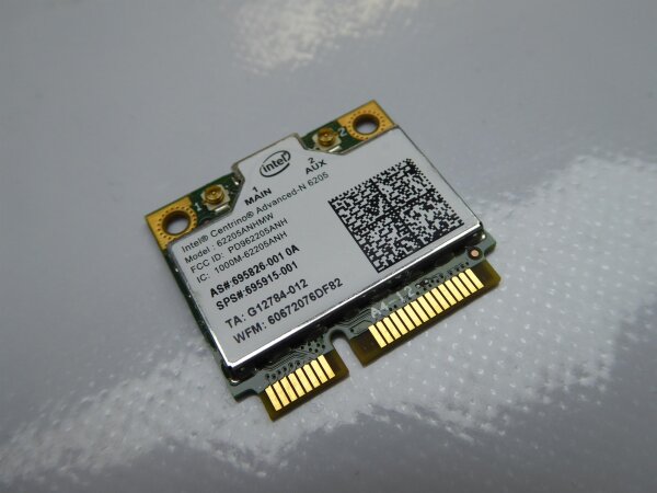 Fujitsu LifeBook U772 WLAN Karte Wifi Card Intel Advanced-N 6205 #3968