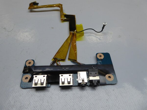 Toshiba Satellite P500 P500-1C8 USB Audio Board mit Kabel 32TZ1UB0000 #3980