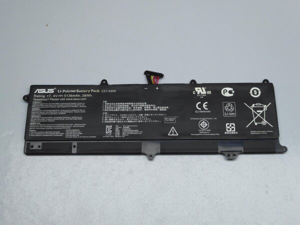 Asus VivoBook S200E ORIGINAL Akku Batterie C21-X202 #4000