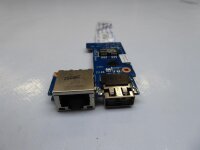Lenovo B570e USB LAN Board mit Kabel 48.4IH06.01M #4007