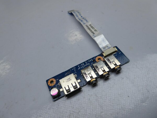 Clevo W350ET USB Audio Board mit Kabel 6-71-W370A-D02A #4014