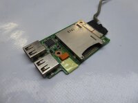 Asus G53S Dual USB SD Board mit Kabel 60-N7CCR1000-B02...