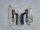HP EliteBook 840 G1 Displayscharniere Scharniere Hinges L+R #4043
