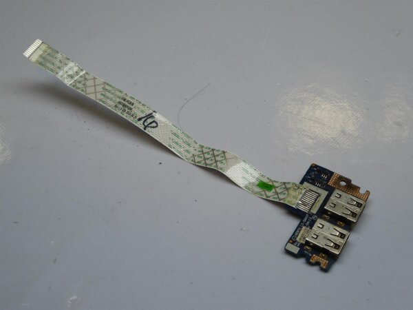 Packard Bell EasyNote TM85 Serie Dual USB Board mit Kabel LS-5891P #4049