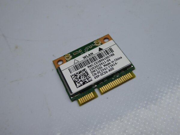 Dell Latitude E3540 WLAN Karte Wifi Card 0X3Y4J #4062
