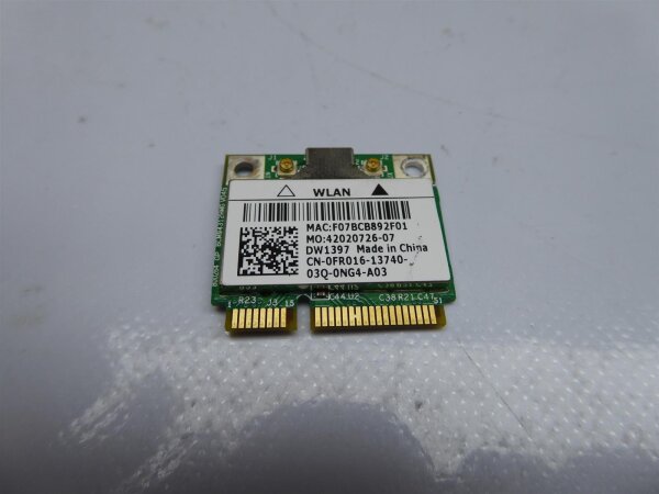 DELL Inspiron 1764 WLAN Karte Wifi Card DW1397 0FR016 #2114