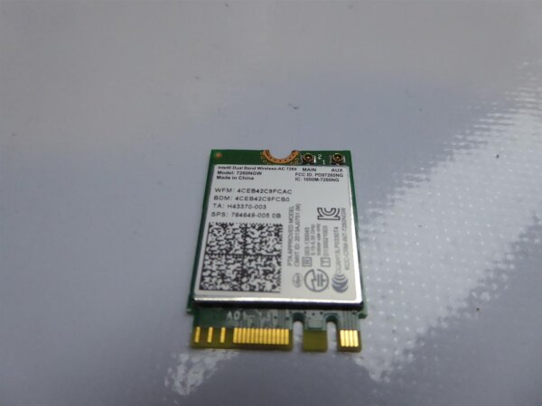 Panasonic Toughbook CF-53 Intel Dual Band Wireless-AC 7260NGW #3920