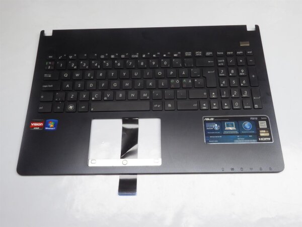 ASUS F501U Gehäuse Oberteil incl. nordic Keyboard 49XJ5TCJN30 #4121