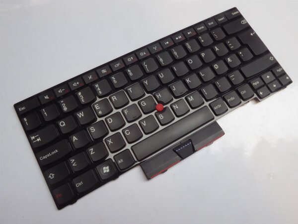 Lenovo ThinkPad Edge 330 Tastatur Keyboard QWERTY Nordic 04W2577 #4048