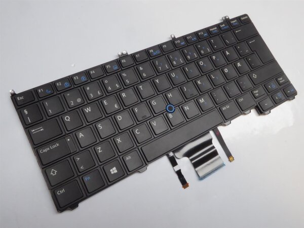 Dell Latitude E7440 Tastatur Keyboard QWERTY norway 05W4RJ #3986
