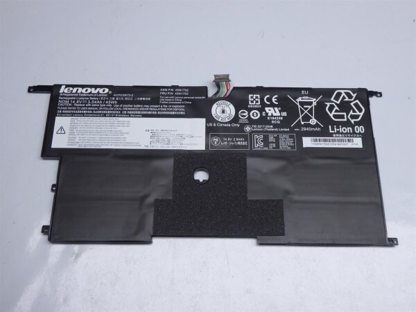 Lenovo Thinkpad X1 Carbon 2 Gen. ORIGINAL Akku Batterie 45N1703 #A31