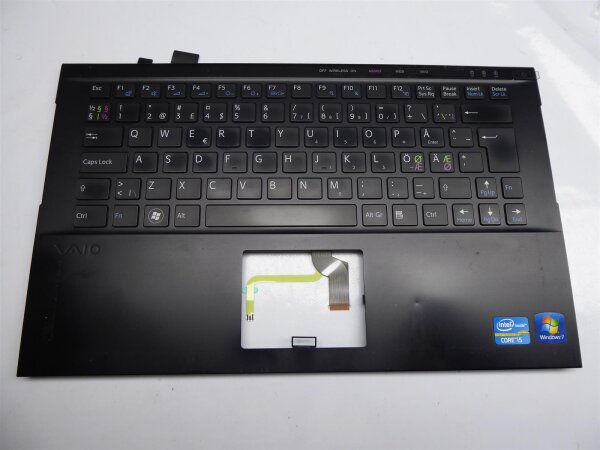 Sony Vaio PCG-41314M Gehäuse Oberteil incl. nordic Keyboard 4-287-606-01 #4184