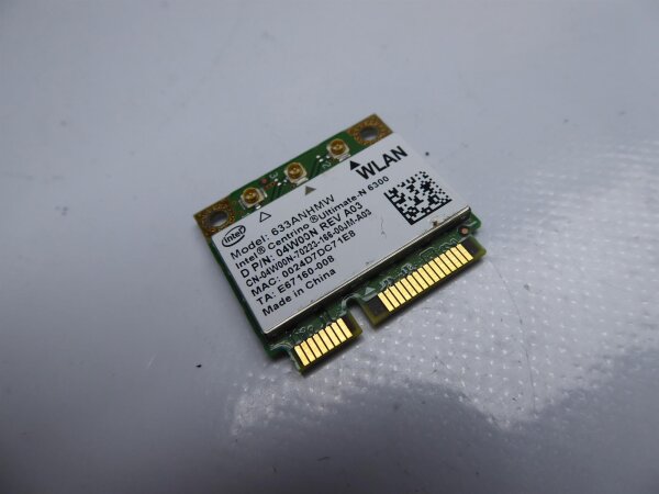 Dell Precision M6600 WLAN Karte Wifi Card 04W00N #4204