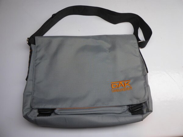 DAK Laptoptasche Tragetasche 15.6 Zoll grau/orange