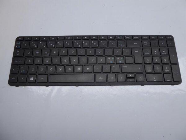 HP 15 G Serie ORIGINAL Keyboard nordic Layout!! 749658-DH1 #4159