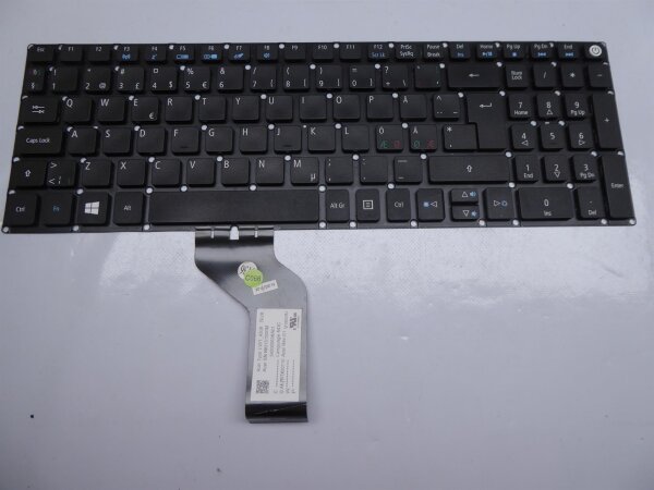 Acer Aspire E5-573 Original Tastaur Nordic Layout QWERTY #3539