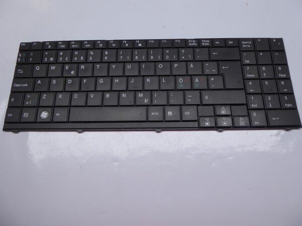 Medion Akoya P7618 Tastatur Keyboard QWERTY Danish Layout MP-09A96DN-4421 #3224