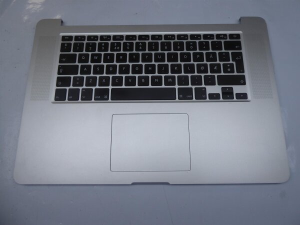 Apple MacBook Pro A1398 Gehäuse Topcase Norway Keyboard Touchpad Mid 2015 #3723