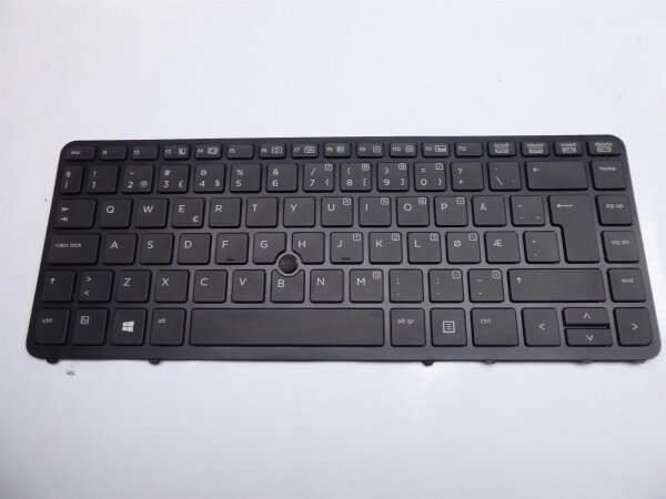 HP EliteBook 840 G1 Tastatur Keyboard Nordic Layout QWERTY 731179-091 #4043