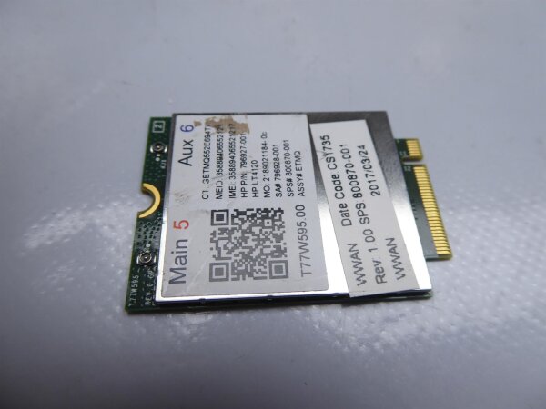 HP EliteBook 840 G3 LTE WWAN Modul 800870-001  #4181