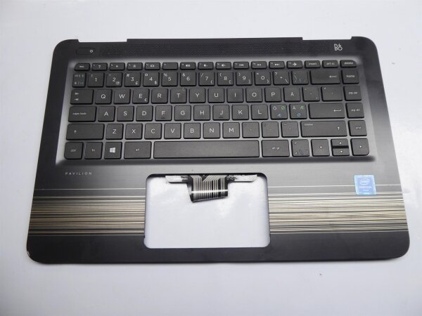 HP Pavilion 14 AL Serie Gehäuse Oberteil + nordic Keyboard  3FG31TSTP00 #4276