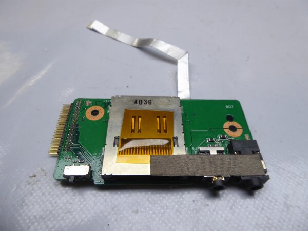 ASUS N73J Audio Sound SD Kartenleser Board #3931