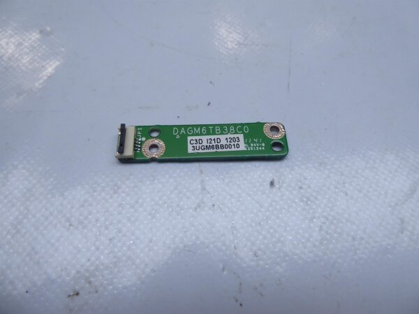 DELL XPS L501x Power Button Board DAGM6TB38C0 #2541