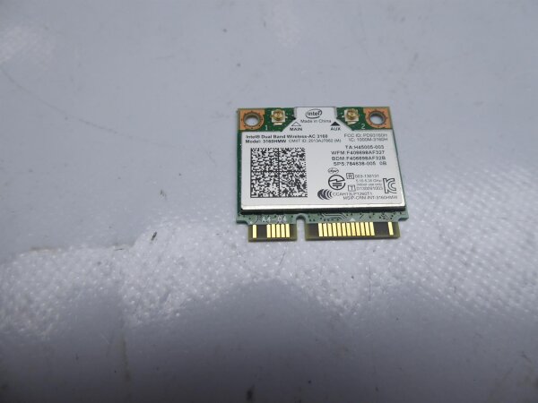 Medion Akoya E7416 WLAN WiFi Karte Card 3160HMW #4307