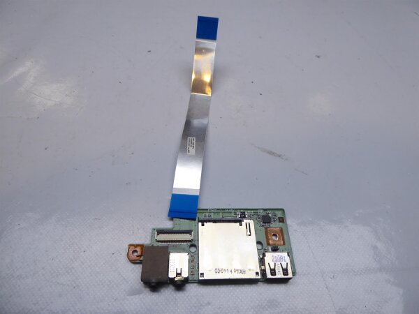 Medion Akoya E7218 Audio SD USB Board mit Kabel 48.4N007.011  #4309
