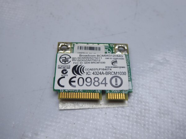 ASUS A52J K52J WLAN WiFi Karte Card BCM94312HMG #3076