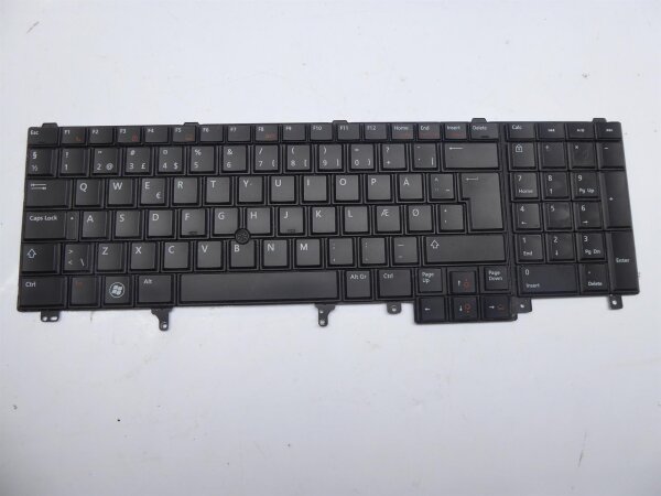 Dell Precision M6600 Tastatur Keyboard QWERTY Danish Layout 0702GR #4204