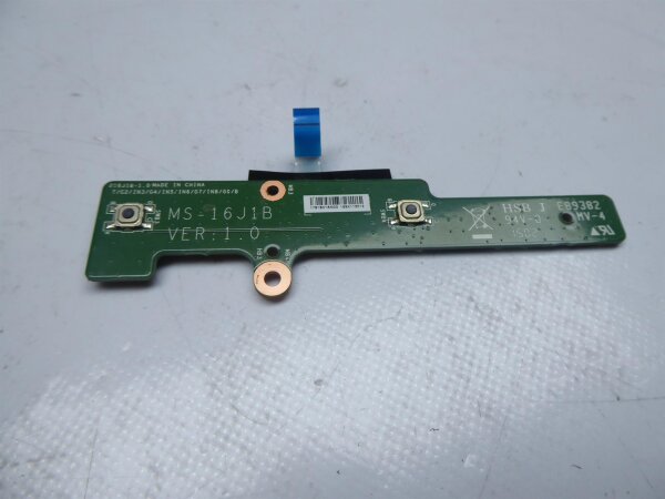 MSI GE72 2QF Apache Pro Touchpad Maustasten Board MS-16J1B #4327