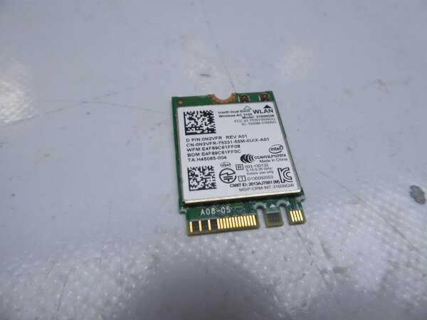 Dell Inspiron 17 5000 Series WLAN WiFi Karte Card 0N2VFR #4332