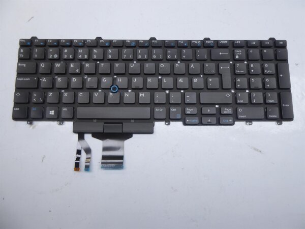 Dell Latitude E5550 Tastatur Keyboard QWERTY Dänisch Layout SN7232 #4197
