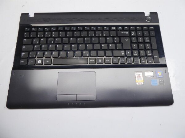 Samsung RV515 Gehäuseoberteil incl. QWERTZ Tastatur deutsch. BA75-034780 #2379
