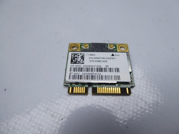 Alienware P39G M14x R3 WLAN WiFi Karte Card 0XW7V6 #4345