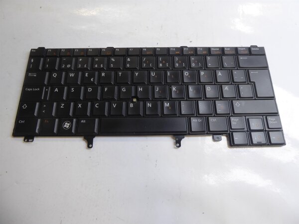 Dell Latitude E6320 Original Tastatur Keyboard Norway Layout 0V6P2Y #4352