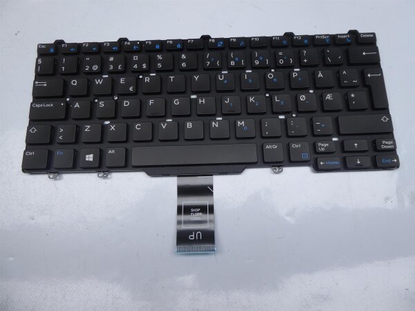 Dell Latitude E5450 Original Tastatur Keyboard Norway Layout 0VW6J9 #3800