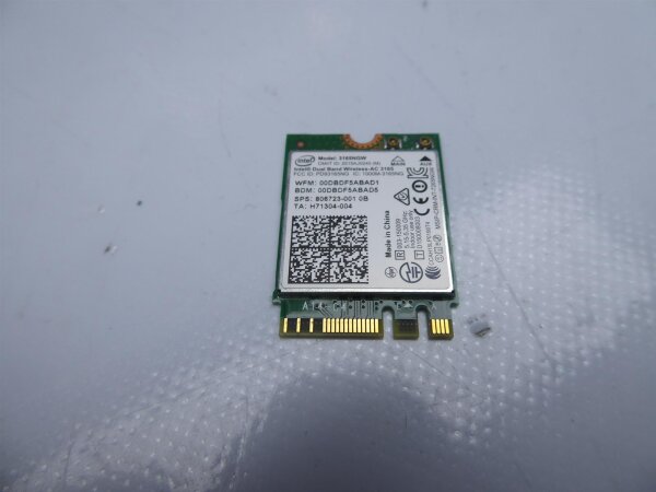 HP Pavilion X2 WLAN WiFi Karte Card 3165NGW #4375