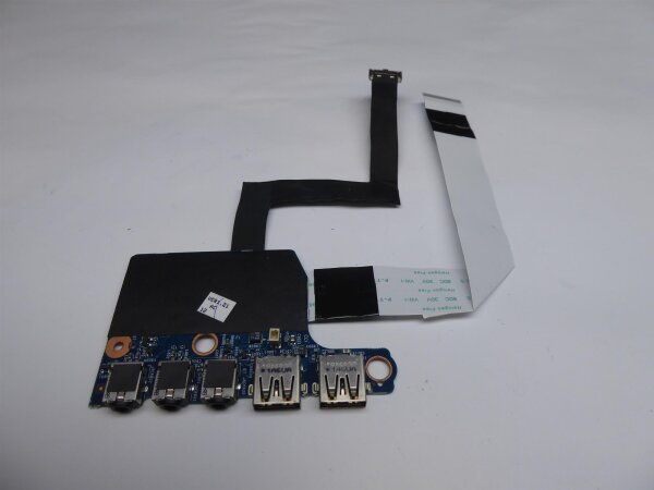 HP Envy 17 3000 Serie Audio Power USB Board mit Kabel 6017B0330701 #4379