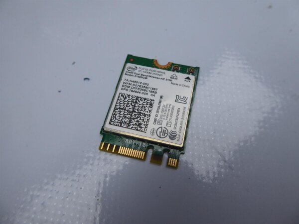 MSI GE72 2QD Apache Pro WLAN WiFi Karte Card 3160NGW #4384